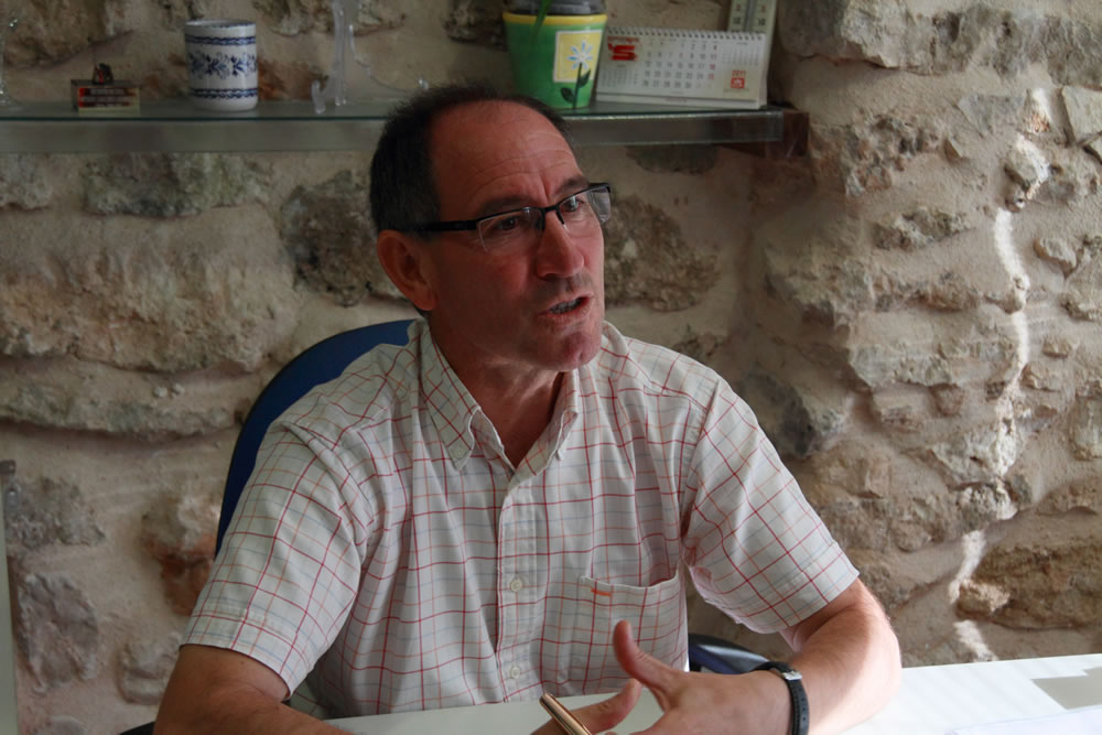 Rafael Orozco en su despacho Cooperativa